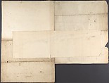 Studies of the Pavilion at Fonthill, Wiltshire and Plans of the Ground and First Floors (recto); Studies for the Pavilion in Tudor-Gothic Style (verso), Anonymous, British, 19th century, Pen and ink, brush and wash, over graphite