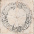 Design for a Watch, Hubert François Gravelot (French, Paris 1699–1773 Paris), Graphite and black chalk