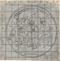 Design for a Box-Lid or Medal, Hubert François Gravelot (French, Paris 1699–1773 Paris), Pen and black and gray ink over graphite underdrawing