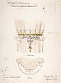 Design for Proposed Column Lights, St. Jude's Church, Southsea, Richardson Ellson & Co., Pen and ink, brush and wash and watercolor