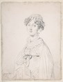 Lady Mary Cavendish-Bentinck (?-1843), Jean Auguste Dominique Ingres (French, Montauban 1780–1867 Paris), Graphite
