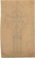 French 15th century Lockplate, Richardson Ellson & Co., Graphite