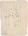 Fireplace Design, Anonymous, British, 19th century  British, Graphite