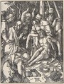 The Lamentation, from "The Small Passion", Albrecht Dürer (German, Nuremberg 1471–1528 Nuremberg), Woodcut