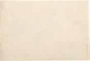Portrait of a Young Woman; verso: Sketch of a Young Woman with her Hands Resting on a Table, Georg Friedrich Kersting (German, Gustrow 1785–1847 Meissen), Graphite