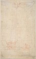 Young Man Standing in Profile Facing Left (recto); Sketch of Two Capitals (verso), Bachiacca (Francesco d&#39;Ubertino Verdi) (Italian, Florence 1494–1557 Florence), Red chalk
