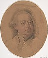 Frederick, Lord North, Francesco Bartolozzi  Italian, Black, red, and white chalk