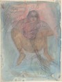 Witch's Sabbath (Sabbat), Auguste Rodin (French, Paris 1840–1917 Meudon), Watercolor, gouache, and graphite