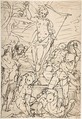 Resurrection, After Luca Cambiaso (Italian, Moneglia 1527–1585 Madrid) ??