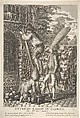 The Entry of the Baron of Caprice to the Home of Miss Favors (Entré du Baron du Caprice chez Melle des Faveurs), Anonymous, French, 18th century French, Etching