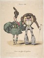 The Fashions of 1830: A Further Degree of Perfection (Encore un dégré de perfection: Modes de 1830), Anonymous, French, 19th century  French, Lithograph, hand-colored