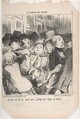 A Day When You Do Not Pay–Twenty-Five-Degree Heat (Un jour ou l'on ne paye pas. Vingt-cinq degres de chaleur ), from Le Public du Salon, published in Le Charivari, May 17, 1852, Honoré Daumier  French, Lithograph; second state of two (Delteil)
