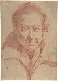 Bust-Length Portrait of a Woman (recto); Bust-Length Study of a Girl (verso), Agostino Carracci (Italian, Bologna 1557–1602 Parma), Red chalk, over possible traces of black chalk (recto); red chalk (verso)