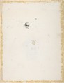 Portrait of Marcellin Desboutin (recto); Sketch of Head (verso), Henri Somm (French, Rouen 1844–1907 Paris), Pen and black ink over graphite