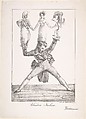 Théâtre Italien, Eugène Delacroix (French, Charenton-Saint-Maurice 1798–1863 Paris), Lithograph; only state