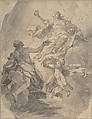 Allegory of Abundance, Anonymous, French, 17th century, Pen and brown ink, brush and gray wash.