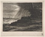 Landscape with Storm, Baron Dominique Vivant Denon (French, Givry 1747–1825 Paris), Etching