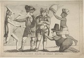 The Present State of Great Britain, James Phillips British, Etching