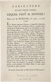 Caricature, Ayant Pour Titre: Lequel Faut-il Donner?, Sujet tiré du Miroir, no. 378, 13 Mai, 1797, Anonymous, French, 18th century French, Letterpress