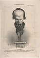 Victor Hugo, Honoré Daumier  French, Lithograph