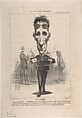 De St. Priest, Honoré Daumier  French, Lithograph