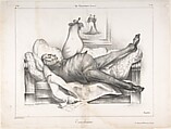 Le Cauchemar (The Nightmare), published in "La Caricature", Honoré Daumier  French, Lithograph