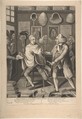 The Patriotick Barber of New York, or the Captain in the Suds, Philip Dawe  British, Mezzotint