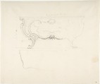 Design for a Chest, Anonymous, French, 18th century, Graphite
