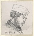 Portrait of Lambinet, Anonymous, French, 19th century, Graphite