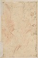 Sea Battle, Pietro da Cortona (Pietro Berrettini) (Italian, Cortona 1596–1669 Rome), Brush and brown wash