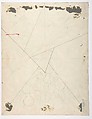 Design for a Makeup or Perfume Box, Anonymous, French, 20th century, Graphite and gouache
