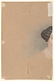 Drawing of an Interior: Salon, Anonymous, French, 19th century, Pen and blue ink, watercolor, heightened with white