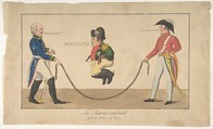 Imperial Jump-rope (Le Sauteur impérial, grand faiseur de tour), Friedrich August Mottu  German, Lithograph, hand-colored