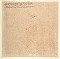 Allegorical Figure of Purity with a Unicorn and Two Putti (recto); Study of the Same Figures (verso), Baldassarre Franceschini (il Volterrano) (Italian, Volterra 1611–1690 Florence), Red chalk, brush and red wash, on beige paper (recto); faint red chalk sketches for the same group (verso)