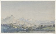 Design for a Stage Set at the Opéra, Paris, Eugène Cicéri (French, Paris 1813–1890 Fontainebleau), Watercolor over graphite