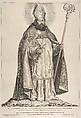 St. Swithbert, Cornelis Visscher Dutch, Engraving and etching