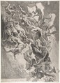 The Fall of the Damned, Pieter Soutman Dutch, Etching and engraving; first state of two