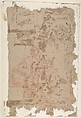 Marcus Curtius Leaping into the Chasm (recto); Study of a Seated Crowned Female Figure (verso), Luigi Garzi (Italian, Pistoia 1638–1721 Rome), Pen and brown ink, brush and brown wash, highlighted with white, on brownish paper (recto); red chalk (verso)