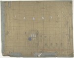 Design for a Stage Set at the Opéra, Paris: Church Interior, Eugène Cicéri (French, Paris 1813–1890 Fontainebleau), Pen and red ink, gouache, and graphite