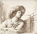 Portrait of a Scholar, Guercino (Giovanni Francesco Barbieri)  Italian, Pen and brown ink