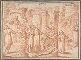 Scenes from the Life of Saint Anthony Abbot, Giovanni Battista Lombardelli (Giovanni Battista della Marca, 