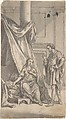 The Invitation, Anonymous, French, 18th century French, Pen and gray ink, brush and gray wash