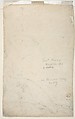 The Virgin Immaculate in Glory (recto); Sketch of a Part of a Leg and a Hand (verso), Domenico Mondo (Italian, Capodrise near Caserta 1723–1806 Naples), Point of brush and dark brown ink, brush and brown wash, highlighted with white gouache, over black chalk, on beige paper (recto); black chalk (verso)
