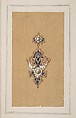 Design from the Workshop of Froment-Meurice, Jacques-Charles-François-Marie Froment-Meurice French, Gouache and gilt over graphite