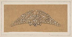 Design from the Workshop of Froment-Meurice, Jacques-Charles-François-Marie Froment-Meurice French, Pen and black ink and gouache over graphite