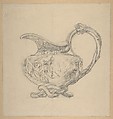 Design for an ewer from the Workshop of Froment-Meurice, Jacques-Charles-François-Marie Froment-Meurice French, Graphite