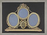 Design from the Workshop of Froment-Meurice, Workshop of Jacques-Charles-François-Marie Froment-Meurice (French, 1864–1948), Gouache and gilt over graphite