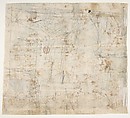 Design for Stage Set, Attributed to Giovanni Battista Natali III (Italian, Pontremoli, Tuscany 1698–1765 Naples), Pen and brown ink, brush and gray wash