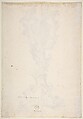 Two Alternative Designs for a Mirror Stand, Giovanni Battista Natali III (Italian, Pontremoli, Tuscany 1698–1765 Naples), Pen and brown ink, brush with brown and gray wash, over traces of graphite or black chalk