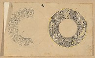 Design from the Workshop of Froment-Meurice, Jacques-Charles-François-Marie Froment-Meurice  French, Graphite, pen and black ink, gray wash, white heightening